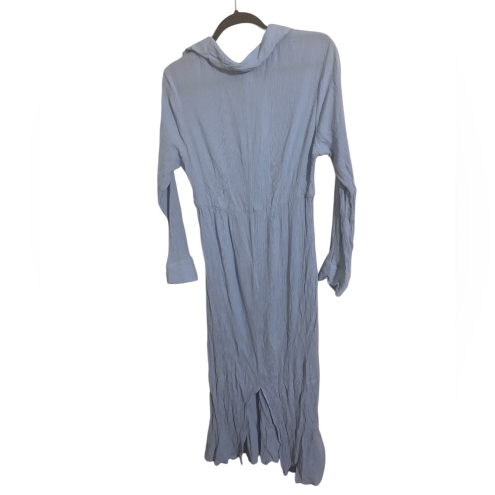 H&M Mama Maternity Blue Dress Medium - Picture 4 of 5